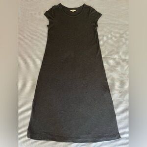 Madewell Charcoal Maxi Dress